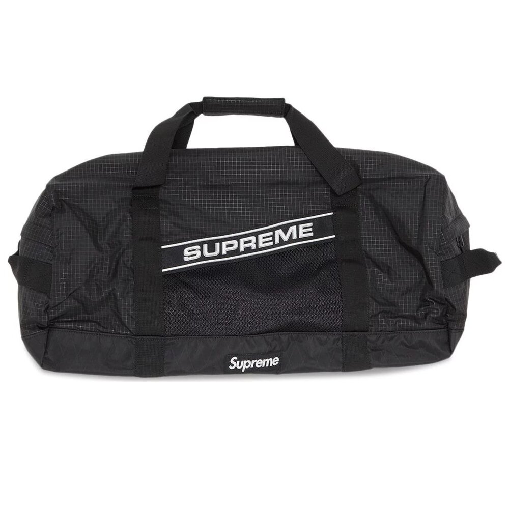 Supreme FW23 3D Logo Duffle Bag Black - Picture 1 of 3